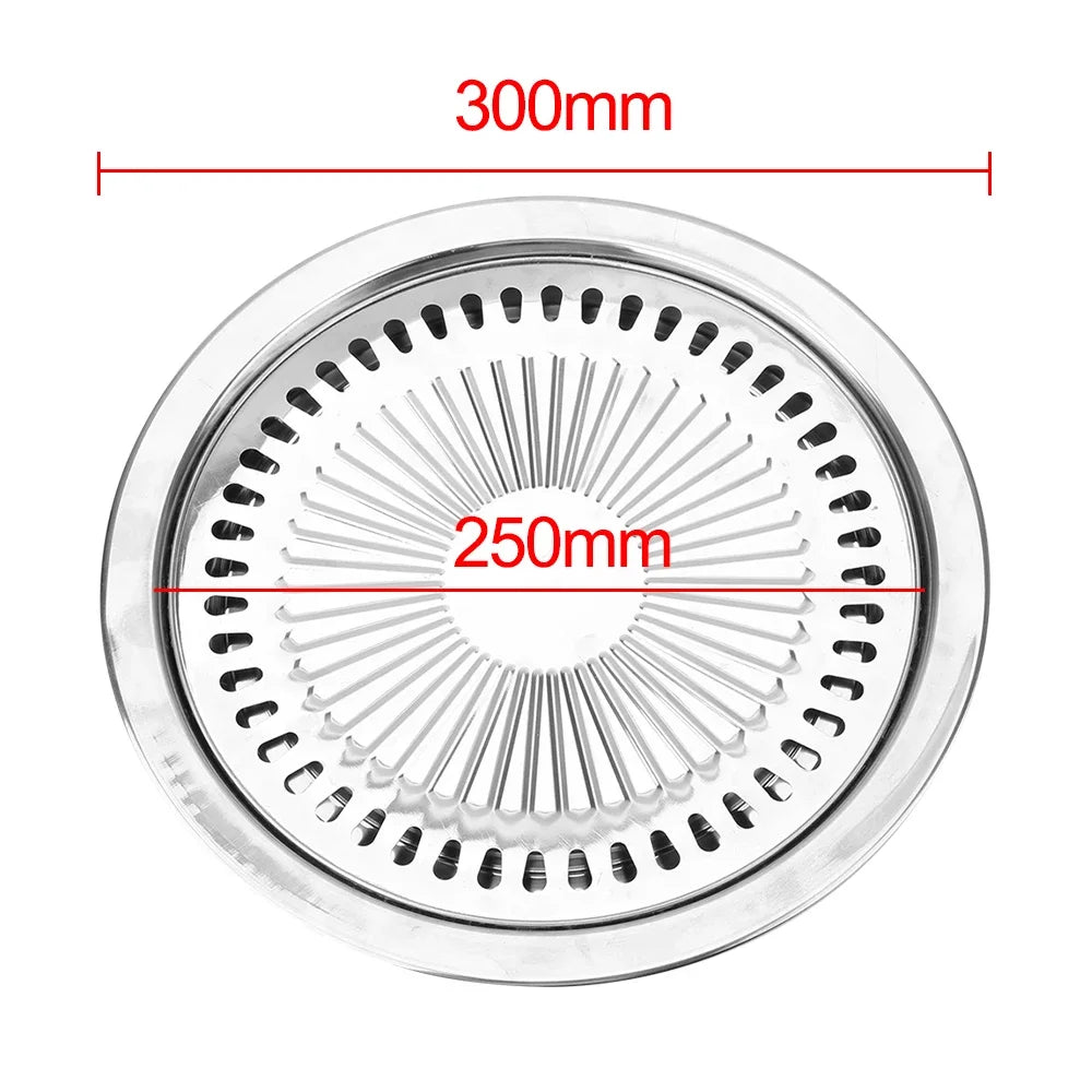 Smokeless Barbecue Grill Pan Non-Stick Gas Stove Plate For Electric Stove Baking Tray BBQ Tong Grill Barbecue Tools Home Outdoor
